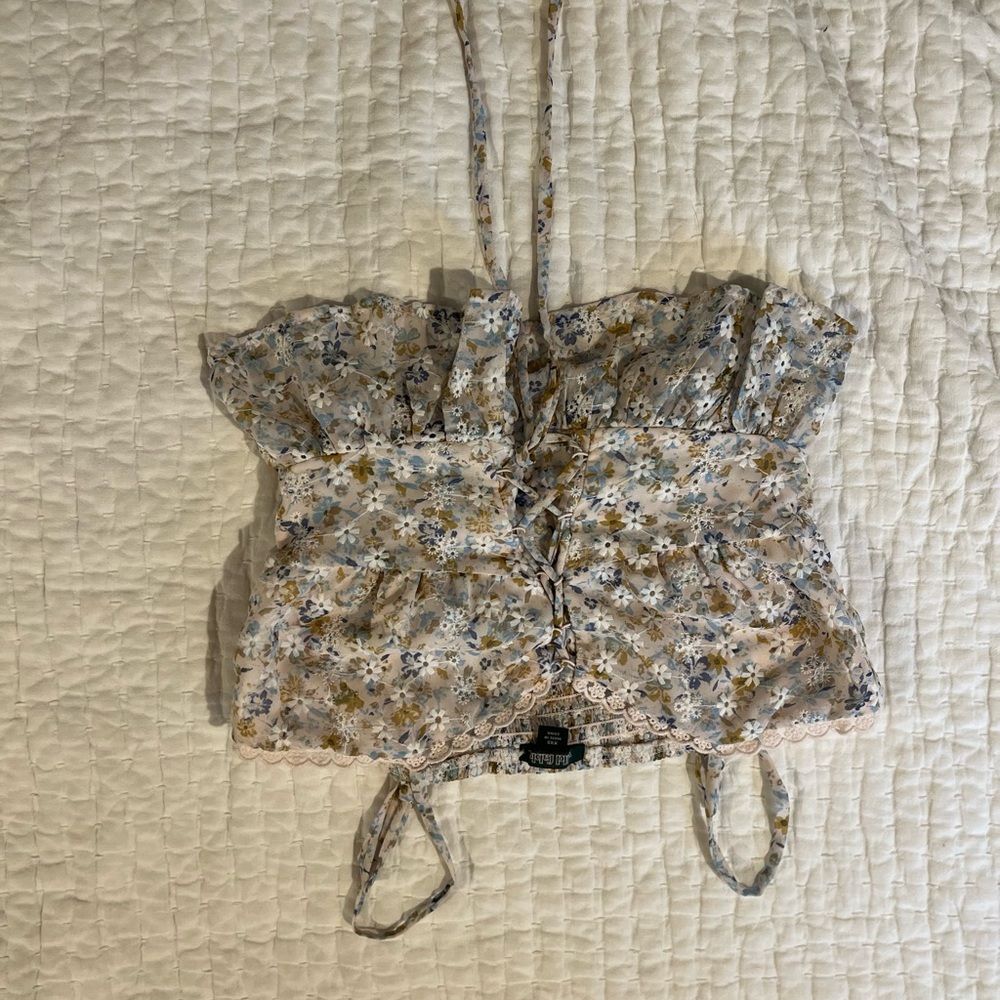 Wild fable crop tank top